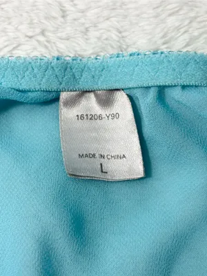 Victoria's Secret Y2K Vintage Sheer‎ Aqua Lace Trim Babydoll Chemise Brief Set thumbnail 7