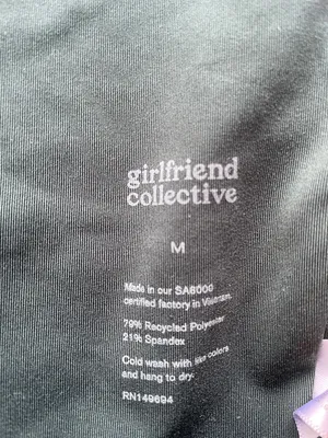 Girlfriend Collective Moss Green Topenga Sports Bra Medium thumbnail 5