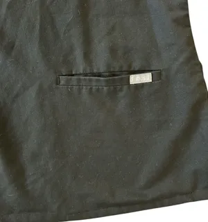 FIGS Women’s Technical Collection Scrub Top – Black – Size L thumbnail 2