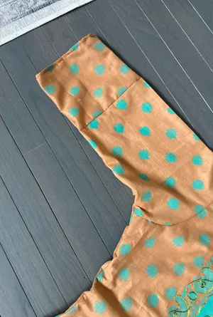 Indian Pakistani 3 Piece Embroidery Printed Light Brown Shalwar Kameez Sz M thumbnail 10