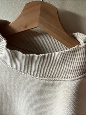 We The Free “Nikki” Cropped Cream Sweatshirt thumbnail 7
