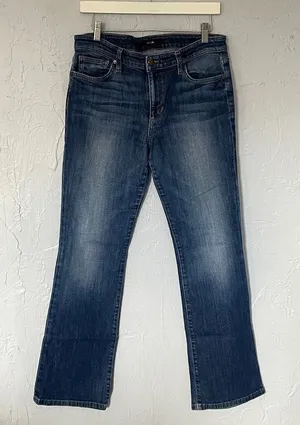 Joe's Jeans Flare‎ in Classic Blue W31 Petite Bootcut thumbnail 1