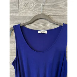 ZENANA Royal Blue Sleeveless Drawstring Waist Romper‎ Women's Size S thumbnail 2