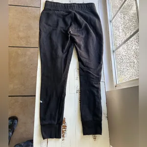 PINK - Victoria's Secret black lounge pant joggers thumbnail 2