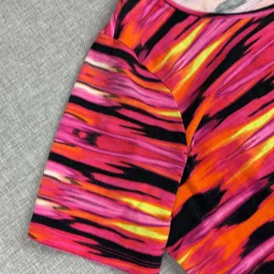 Lauren Ralph Lauren T-Shirt Womens 3X Multicolor Striped Jersey‎ Active thumbnail 8