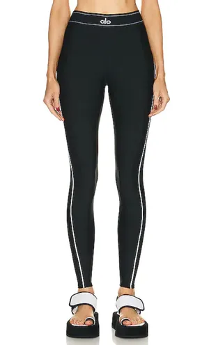Alo Airlift High-Waist Suit Up Legging Black/White XXS thumbnail 2