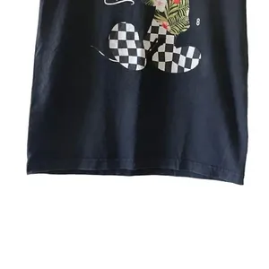 RARE NEFF DISNEY Retro Vans FLORAL STARS MICKEY MOUSE BLACK SHIRT VANS SZ M #13 thumbnail 4