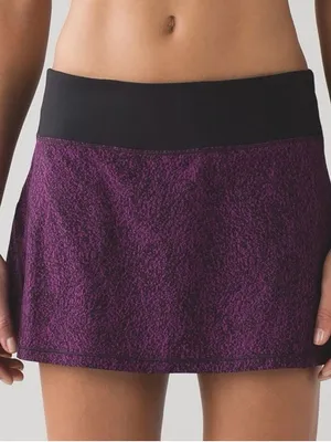 lululemon athletica Purple Mini Skirt Circuit Breaker Skirt Size 4 thumbnail 1