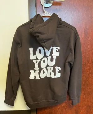 Hoodie Brown Size M thumbnail 1