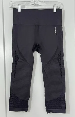 Gymshark Medium Gray Seamless Capri Leggings thumbnail 1