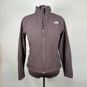 Women’s The North Face Black Fleece Lined Jacket Full-Zip Medium thumbnail 2