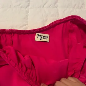 Show Me Your MuMu Women's size Small Brooke Mini Dress Hot pink‎ One Shoulder thumbnail 5