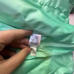 Tek Gear Women's Warm Tek Quilted Puffer Jacket Aqua Green Space Dye thumbnail 7