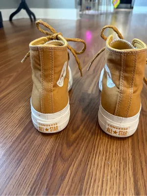 Converse Chuck Taylor All Stars Lift Platform High Top Burnt Honey 7 thumbnail 4