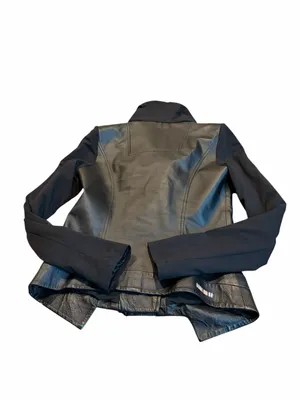 TALIA HANCOCK leather jacket Black thumbnail 4