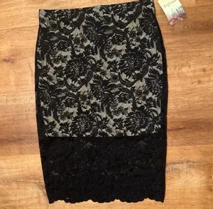 Lily White Skirt Lace  thumbnail 2