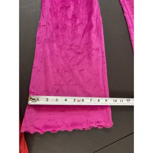 Juicy Couture Velour Pajama Pants Pink Rhinestone Logo Flared S Drawstring thumbnail 11