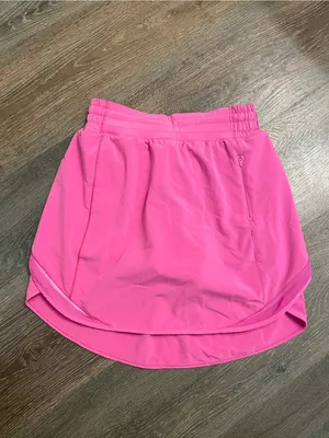lululemon athletica Hotty Hot High-Rise Skirt Pink Athletic Skort Size 4 thumbnail 2
