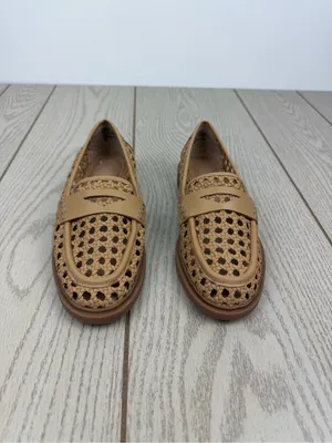 On 34th Women's Blaiya Woven Loafer Flats 5.5M English Walnut $89.50 thumbnail 2