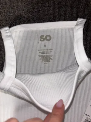 SO White and red cherry tank top -Small thumbnail 4