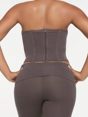 NWT Skims NWT Skims outdoor Women's Corset size XL in Iron thumbnail 2