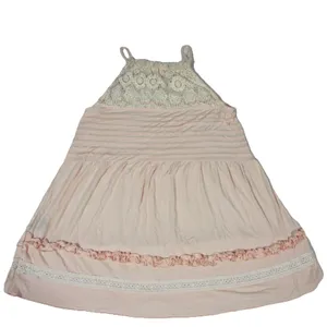 POL Women's‎ Medium Pink Ruffle Tunic Tank Top Lace Beads Preppy Girlhoodcore thumbnail 8