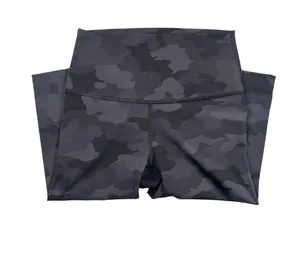 Lululemon Align High Rise Crop Leggings 4 Black/Gray Camo 21" thumbnail 1