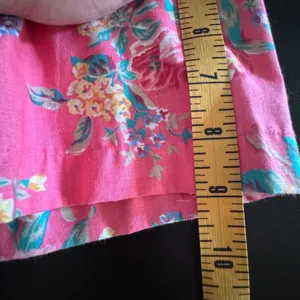 Vintage Shabby Chic Floral Button Down Shirt M Grannycore Cottagecore Artsy‎ thumbnail 10