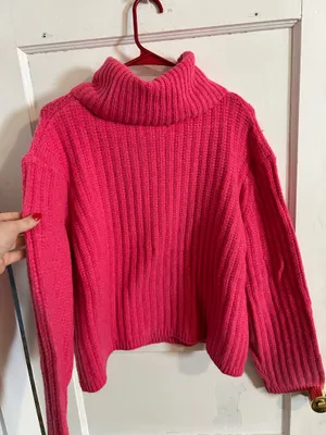 American Eagle Turtleneck Sweater Cropped thumbnail 2
