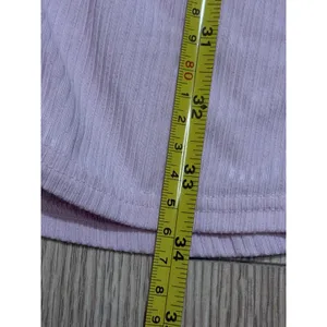 Juicy Couture Sleepwear Womens 2X Pink‎ Ribbed Rhinestone Button Pajama Top thumbnail 4