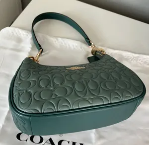 Coach Teri Shoulder Bag In Blocked Signature thumbnail 5
