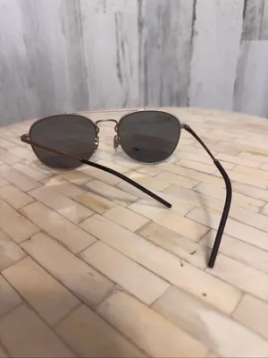 Ray-Ban RB3589 Double Bridge Sunglasses Unisex Bronze Brown Gray 55-18-140 thumbnail 3