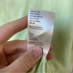 Free People Boxy T-Shirt Glass Bamboo Green S thumbnail 4