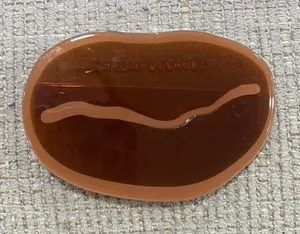 Coffee bean hair clip Brown thumbnail 1
