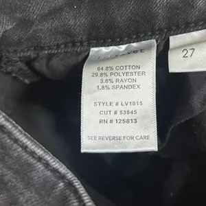 Lovervet By Vervet Black Jeans Size 27‎ thumbnail 5