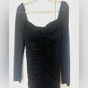 Showpo Here Comes the Sun Arabella Mesh Midi Dress thumbnail 6