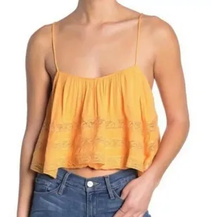 Women's Home Again Cami Crop Top, Medium - New! thumbnail 3