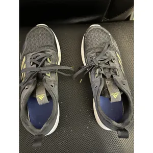 Adidas PureBoost black and gold running shoes womens 9‎ thumbnail 3