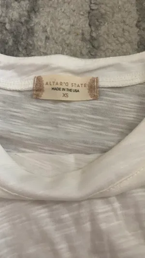 Altar'd State Ruffle Shirt thumbnail 2