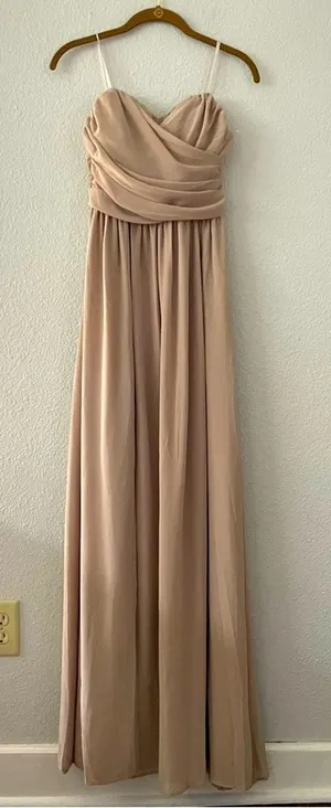 Lulu’s Moonlight Serenade Formal HOCO Dress Bridesmaid NWT thumbnail 1