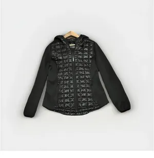 Guess Women’s Quilted Hybrid Jacket Medium Designer Outerwear thumbnail 2