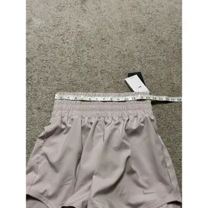 Nike One Women's Dri-FIT Ultra High-Waisted 3"‎ Brief-Lined Shorts, Purple, Sz S thumbnail 7