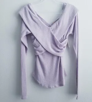 Free People NWT Marley Off The Sholder Long Sleeve Blouse thumbnail 6