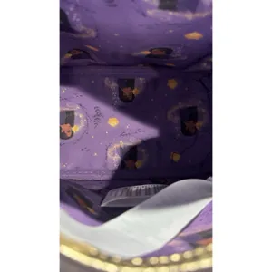 NWOT Disney Parks Wish Movie Loungefly Backpack Purple Gold Asha Star, Asha thumbnail 7