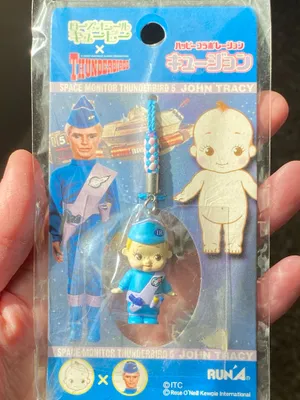 Kewpie x Thunderbirds collaboration Exclusive phone charm/bag charm💕 thumbnail 1