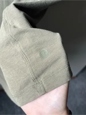 Lululemon Sleeveless Crewneck Tank Top - Olive Green thumbnail 3