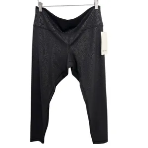 Lululemon Align High-Rise Pant Size 18 Aqueous Emboss Black 28" NWT thumbnail 6