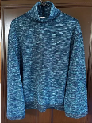 Like New Free People We The Free Sunny Days Turtleneck Top Blue Generous Small thumbnail 5