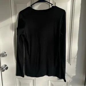 Ralph‎ Lauren Black Long Sleeve Tee size M thumbnail 6