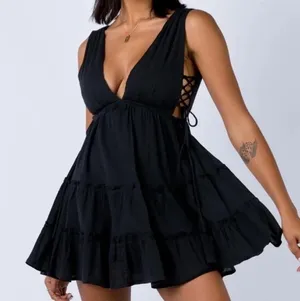 Princess Polly Black Dress thumbnail 1